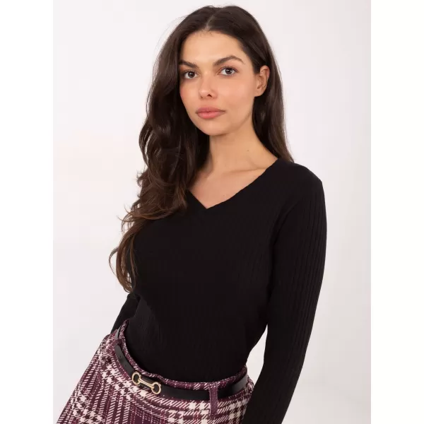  Dámská halenka RUE PARIS RV-BZ-A1054.34 NOIRE 