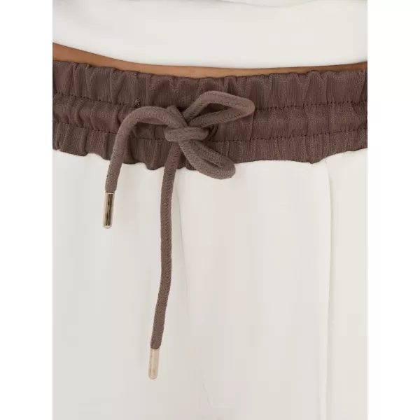  Dámský komplet RUE PARIS RV-KMPL-A1309.74 WHITE/BROWN 