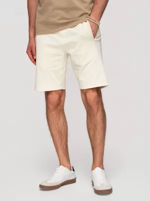 Pánské kraťasy OMBRE OM-SRBS-0205 CREAM