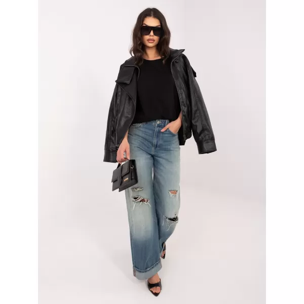  Dámské tričko RUE PARIS RV-BZ-A1230.12 BLACK 