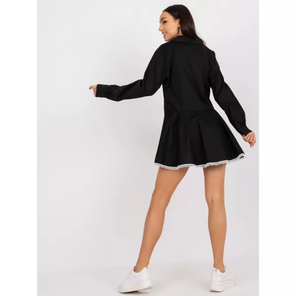  Dámské šaty ITALY MODA DHJ-SK-6801.63P NOIRE 