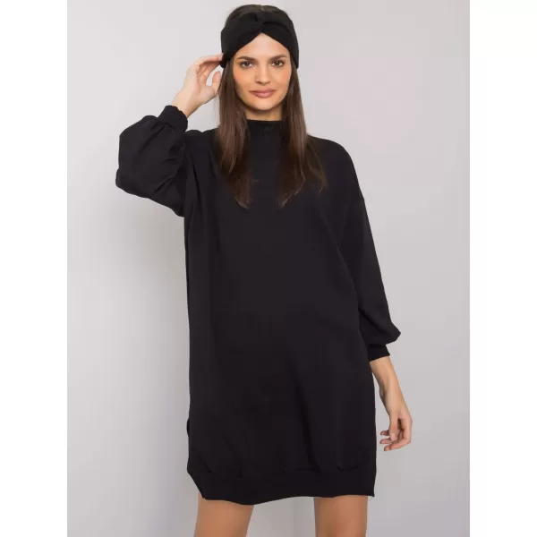  Dámské šaty RUE PARIS RV-SK-7207.03 NOIRE 