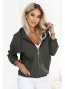 Dámská mikina NUMOCO 691-4 KHAKI