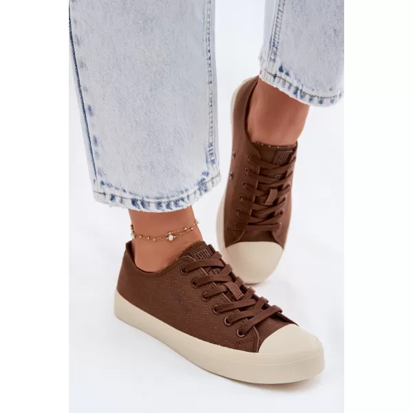  Dámské tenisky BIG STAR SHOES TT274123 BROWN/BEIGE 