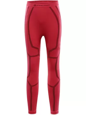 Dětské termo kalhoty ALPINE PRO LESSO 2 RASPBERRY
