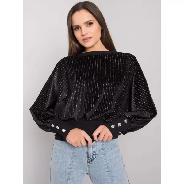  Dámská halenka RUE PARIS RV-BZ-7348.11 NOIRE 