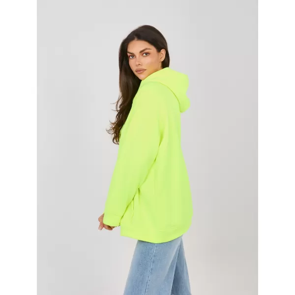 Dámská mikina RUE PARIS RV-BL-A1034.30 FLUO YELLOW 
