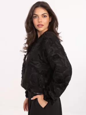 Dámská bunda RUE PARIS IT-KR-5776.66 NOIRE