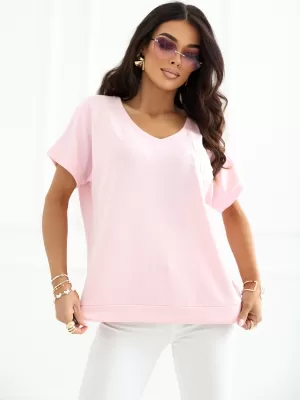 Dámské triko RELEVANCE RV-BZ-A1258.00 BRIGHT PINK