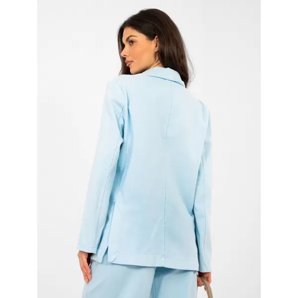  Dámská bunda RUE PARIS IT-MA-FL7703.49 LIGHT BLUE 