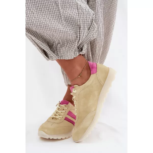  Dámské tenisky BOTO GD-XW-1011 YELLOW/FUCHSIA 