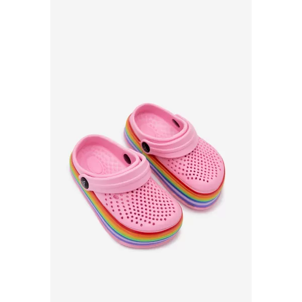  Dětské pantofle BOTO D2016/D2015 PINK 