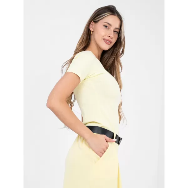  Dámské triko RUE PARIS RV-BZ-A1191.77 BRIGHT YELLOW 
