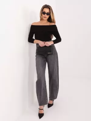 Dámské triko RUE PARIS RV-BZ-A1194.25 BLACK