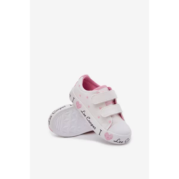  Dětské tenisky LEE COOPER LCW-25-02-3264K WHITE 