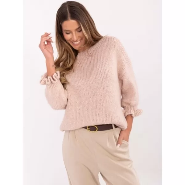  Dámský svetr ITALY MODA MI-SW-2912.10X BRIGHT PINK 