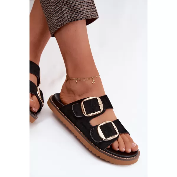 Dámské pantofle BOTO 1523 BLACK 