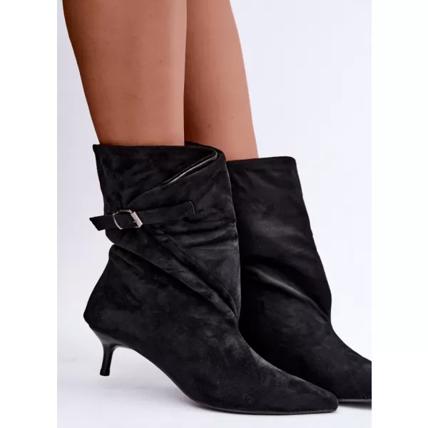  Dámské kotníkové boty BOTO JJ90P BLACK 