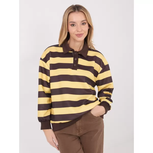  Dámská halenka ITALY MODA IT-BZ-9980.16 YELLOW 