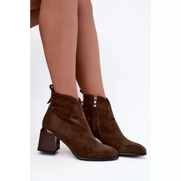  Dámské boty BOTO 26BT24-399 BROWN 