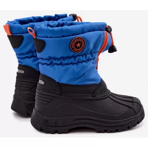  Dětské sněhule BIG STAR SHOES SS374032 MODRÁ 