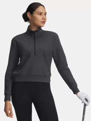Dámská mikina UNDER ARMOUR DRIVE MIDLAYER PULLOVER 6005752-004 ČERNÁ