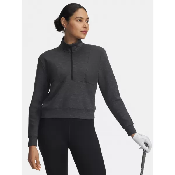  Dámská mikina UNDER ARMOUR DRIVE MIDLAYER PULLOVER 6005752-004 ČERNÁ 