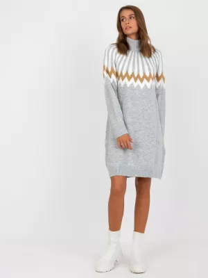 Dámské šaty RUE PARIS LC-SK-0098.37X GRAY