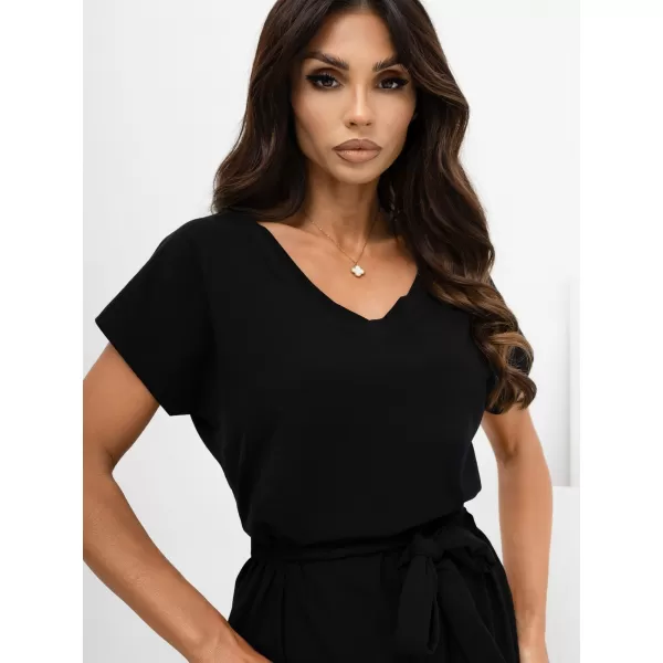  Dámské šaty RUE PARIS RV-SK-A1447.78 BLACK 