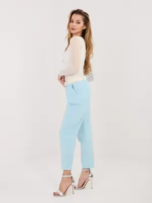 Dámské kalhoty ITALY MODA IT-SP-242979.90 LIGHT BLUE
