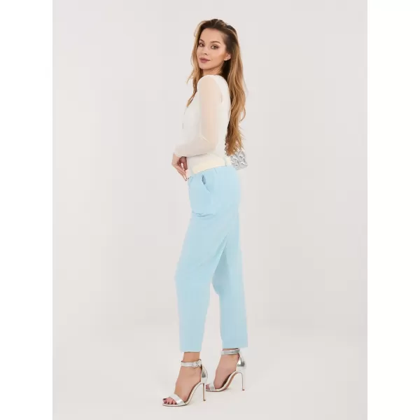  Dámské kalhoty ITALY MODA IT-SP-242979.90 LIGHT BLUE 