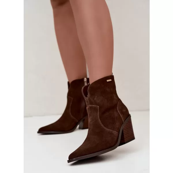  Dámské kozačky BIG STAR SHOES SS274473 HNĚDÁ 