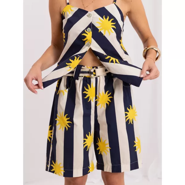  Dámské kraťasy ITALY MODA IT-SN-FL10889YGM.20 NAVY 