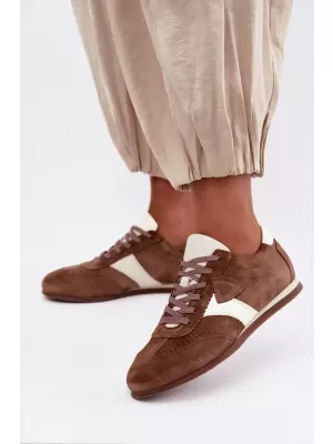 Dámské tenisky ZAZOO N1412/772/1098 MOCHA