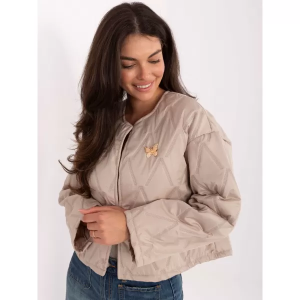  Dámská bunda RUE PARIS IT-KR-FL8357.82 BEIGE 