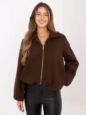 Dámská bunda RUE PARIS IT-KR-FL9725.08P BROWN