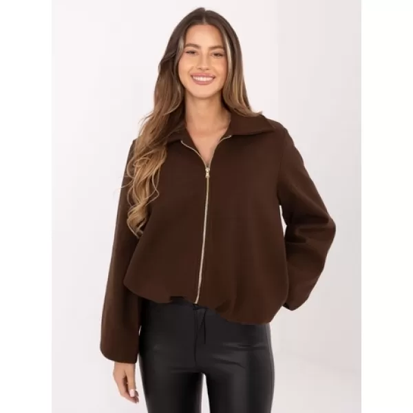  Dámská bunda RUE PARIS IT-KR-FL9725.08P BROWN 