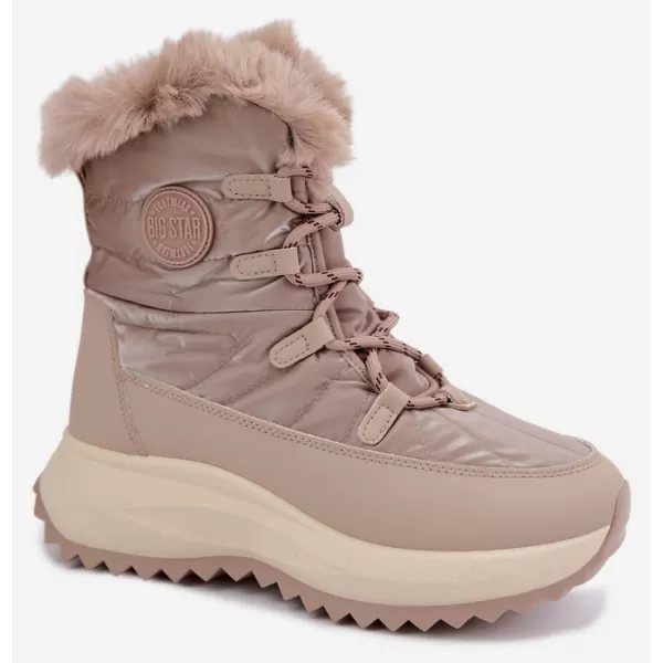  Dámské sněhule BIG STAR SHOES UU274221 BEIGE 