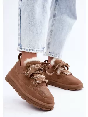 Dámské sněhule GOE UU2N4922 CAMEL