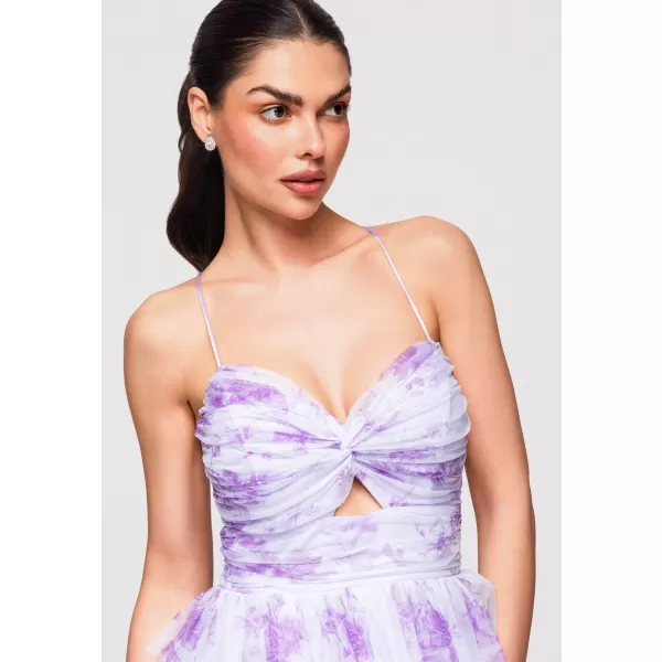  Dámské šaty LARICA LA-OM-DLR317 VIOLET 