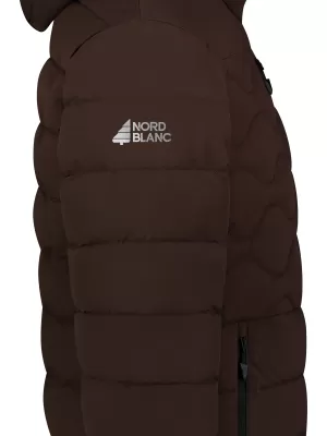 Pánská zimní bunda NORDBLANC ARETE WJM8387 HNĚDÁ