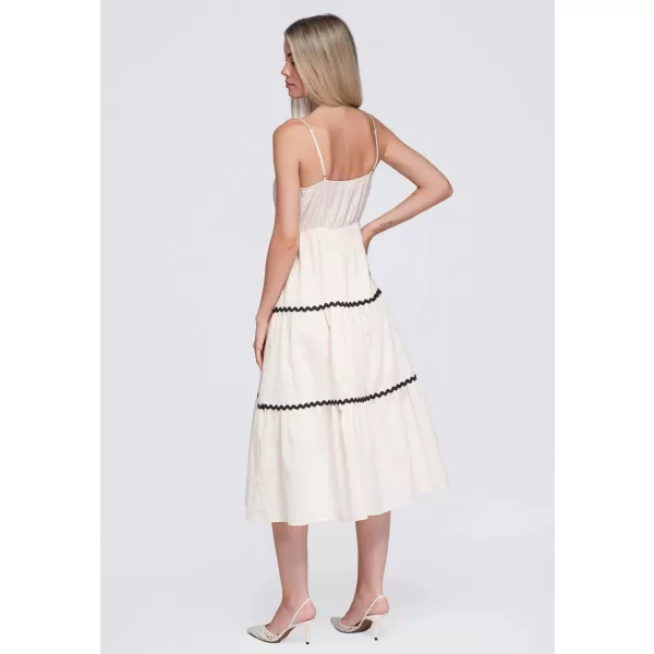  Dámské šaty OMBRE OW-DLR-E0006 BEIGE 