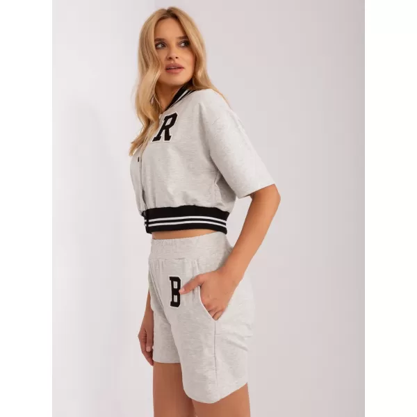  Dámský set MY RED LIPS EM-KMPL-824.06X LIGHT GREY 