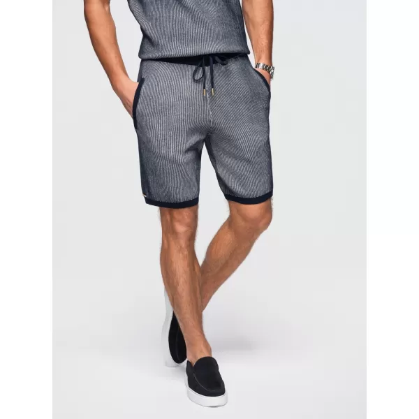  Pánské kraťasy OMBRE OM-SRCS-0202 NAVY BLUE 