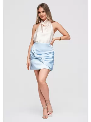 Dámská sukně OMBRE OW-GL-E0007 BLUE