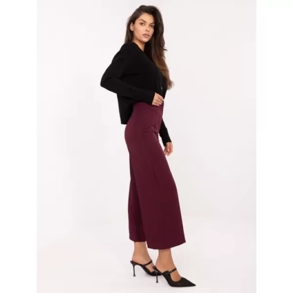  Dámské kalhoty RUE PARIS IT-SP-FL9068.96 BURGUNDY 