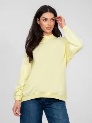 Dámská mikina BASIC FEEL GOOD RV-BL-5185.93P BRIGHT YELLOW
