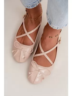 Dámské baleríny BOTO 6625-1 BEIGE