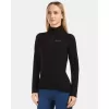 Dámská fleece mikina KILPI MONTALE-W 1L0204KI ČERNÁ