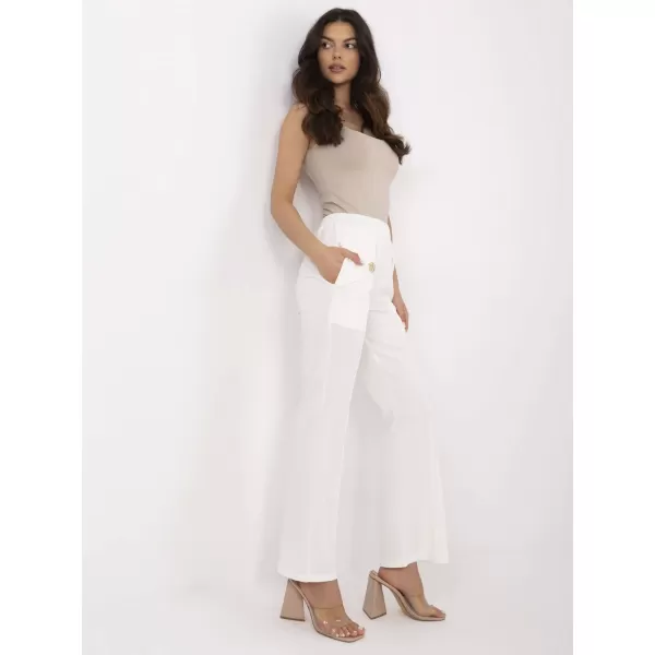  Dámské kalhoty ITALY MODA DHJ-SP-20518.12 ECRU 